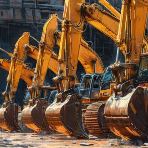 construction vehicles