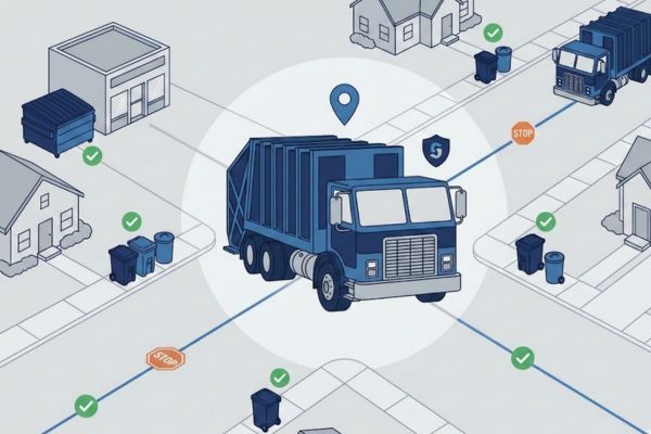 fleet tracking for waste collection