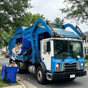 recycling collection trucks