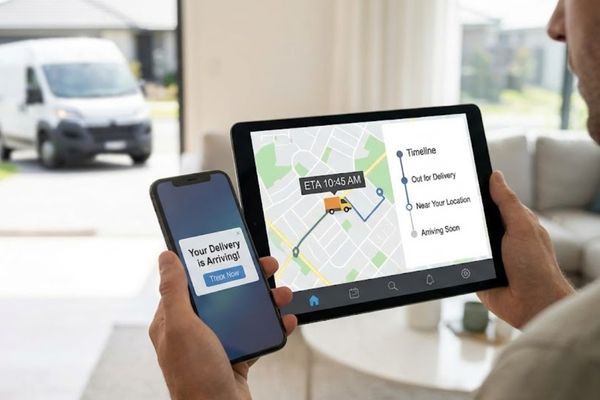 customer arrival tracking