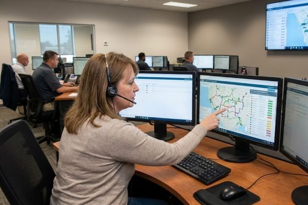 fleet dispatch manager dashboard